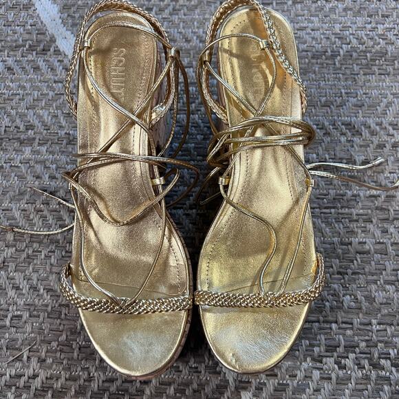 Schutz Maxima Cutout Sandal Sz 10B - Picture 5 of 6
